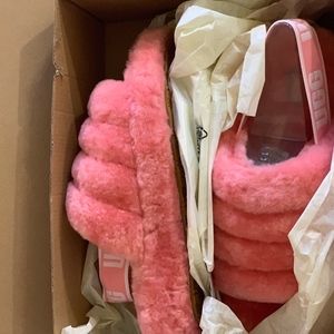 UGG Women's Fluff Yeah Slide (PINK)